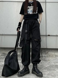 Woman’s Black Cargo Pants