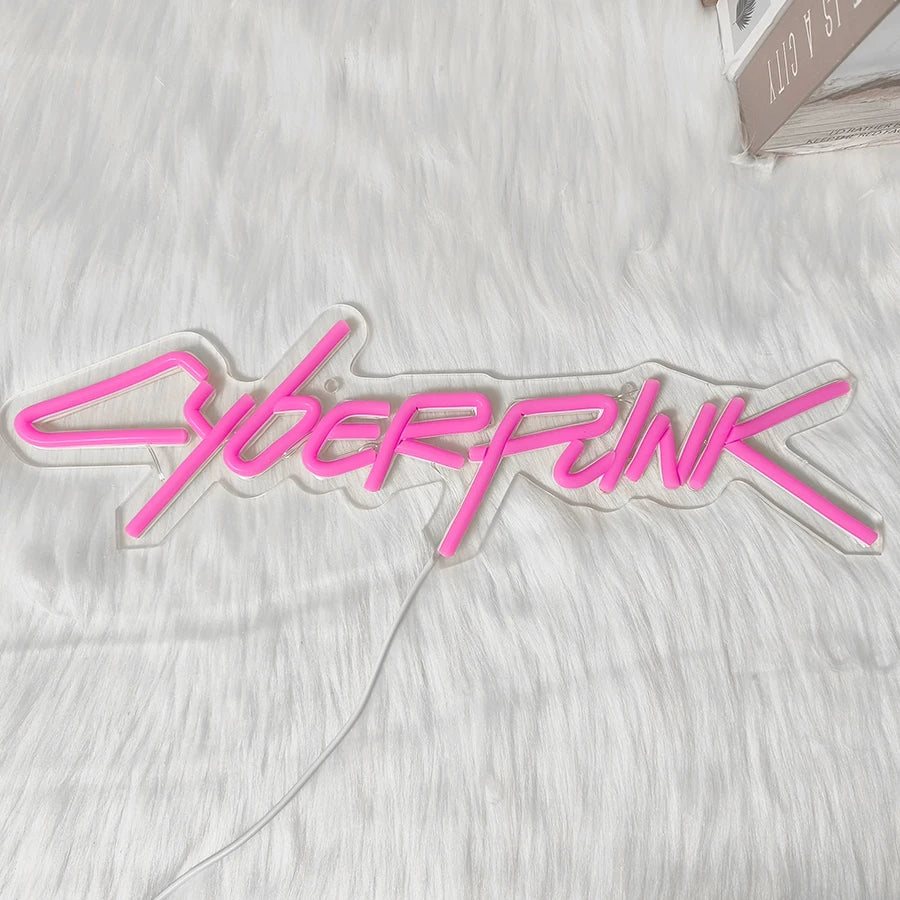 Cyberpunk Neon Sign