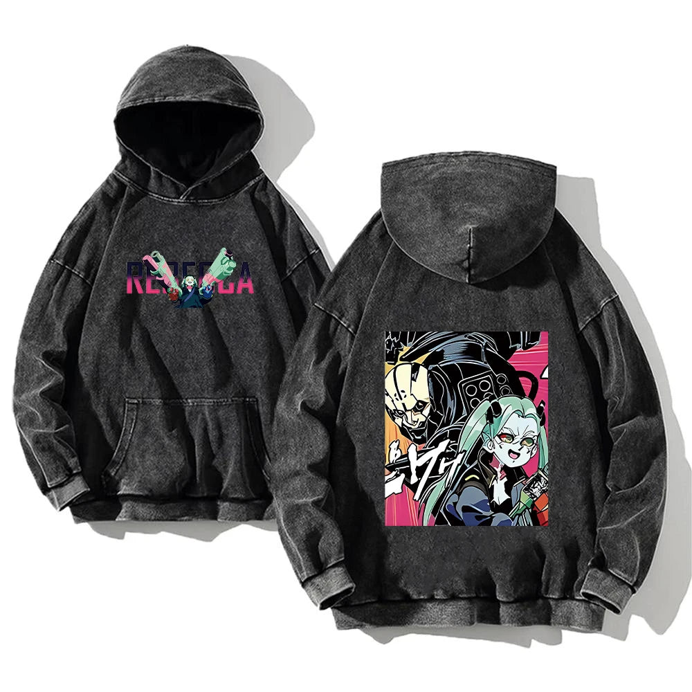 David x Lucy Washed out Hoodies