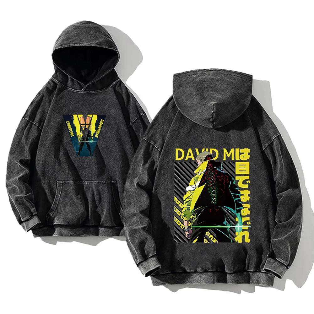 David x Lucy Washed out Hoodies