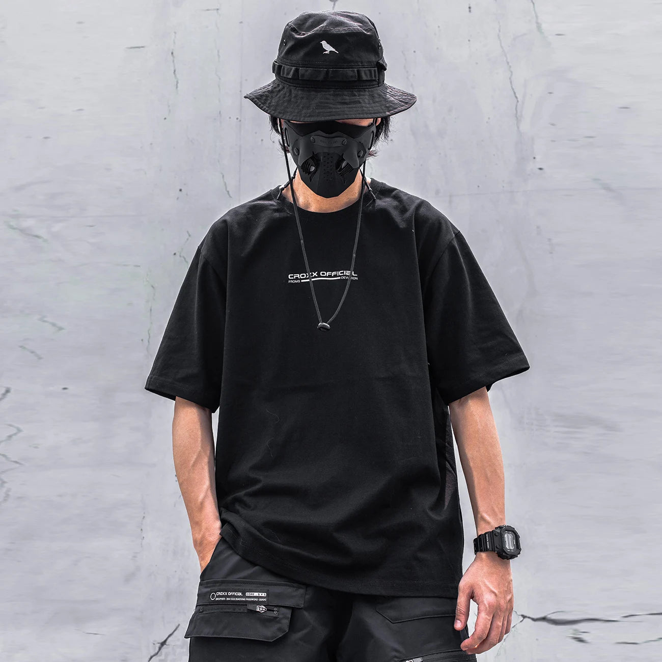 Cybered Back Tee