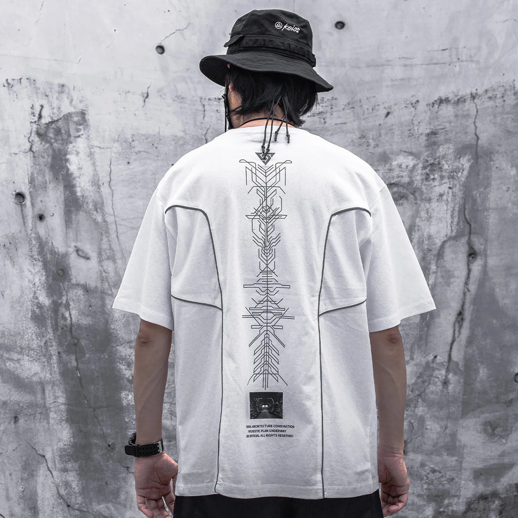 Cybered Back Tee