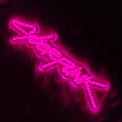 Cyberpunk Neon Sign