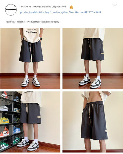 Casual Boys Drape Shorts