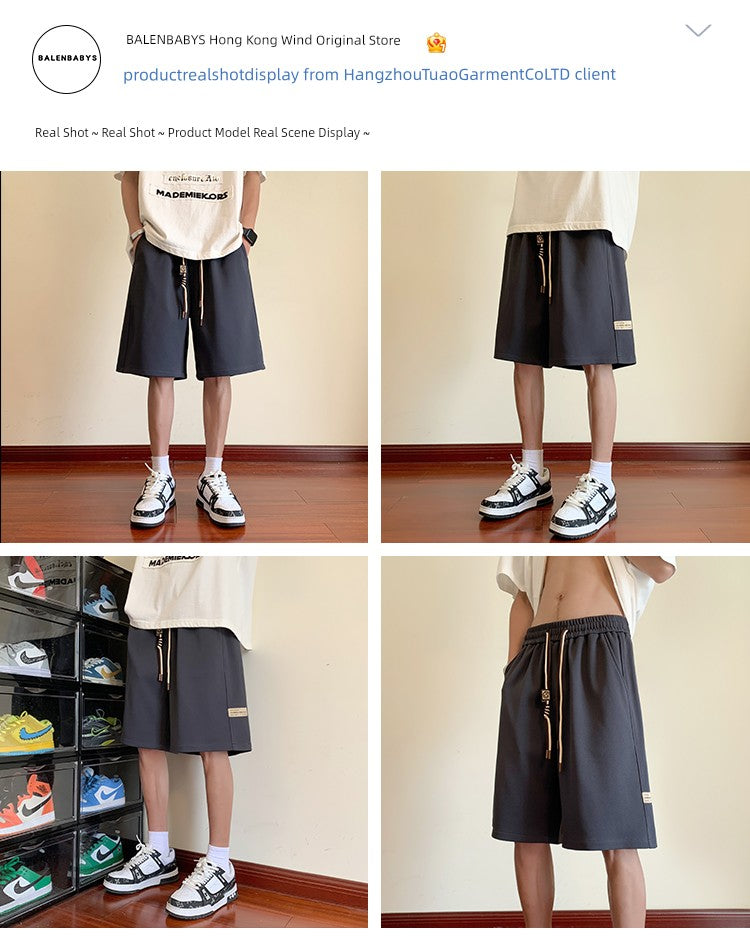 Casual Boys Drape Shorts