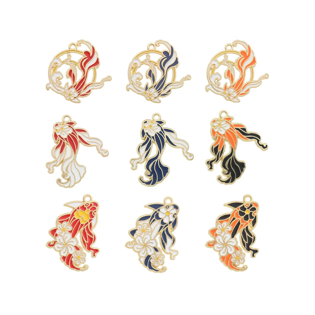 Decorative Koi Keychains